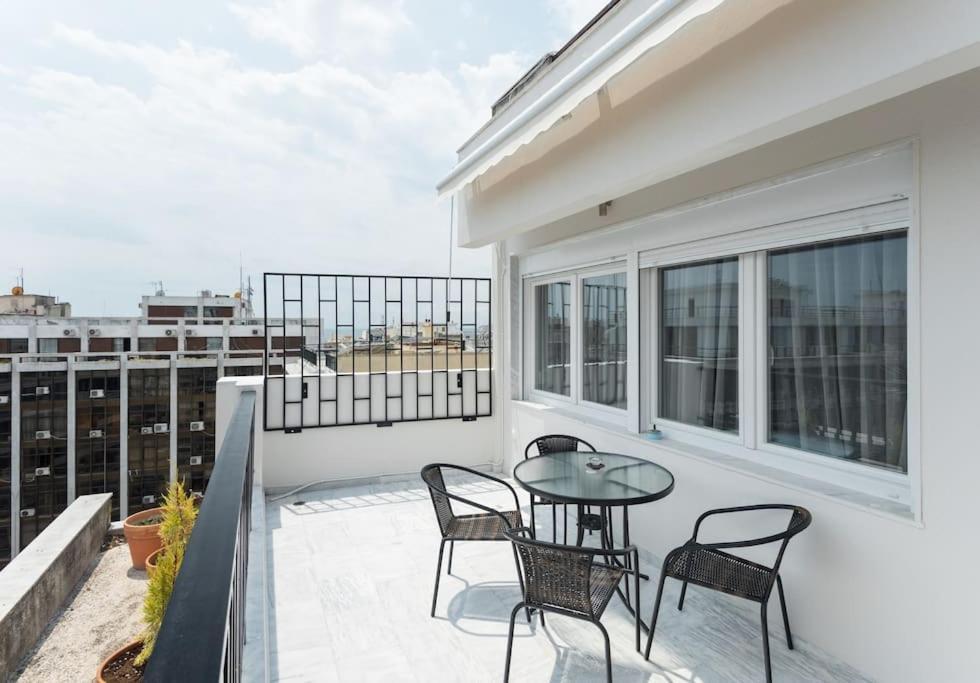Penthouse Suite In The City Center Saloniki Zewnętrze zdjęcie