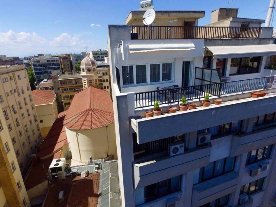 Penthouse Suite In The City Center Saloniki Zewnętrze zdjęcie